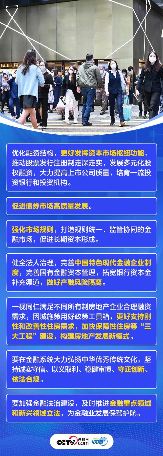 联播+｜首提建设金融强国 中央这样部署IM体育官方(图9)